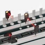 MOTE Micro Ultra-thin Small Flat Photoelectric Diffuse Reflection Sensor Front Side - 图片 3