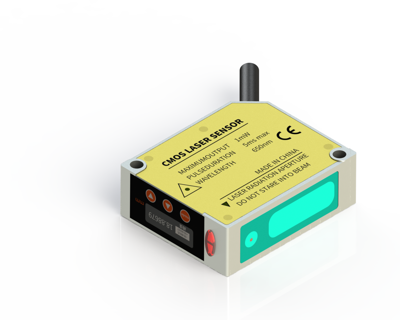 photobank-55-6 MOTEE High Precision Analog RS485NPN PNP Laser Displacement Sensor Stable Detection with 0.002mm Accuracy Optical Sensor - 图片 1