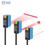 MOTEE Visible Light Square Photoelectric Sensor Diffuse Reflection Photoelectric Switch Black White Equidistant Sensor